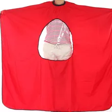 Черный/красный салон для взрослых водонепроницаемые накидки для парикмахерской накидки-30