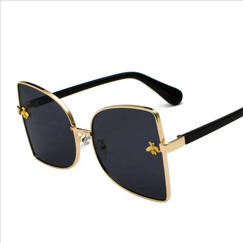 KAPELUS Новые солнцезащитные очки Bee Super Star Солнцезащитные очки Cat Eye Personality Очки 9140