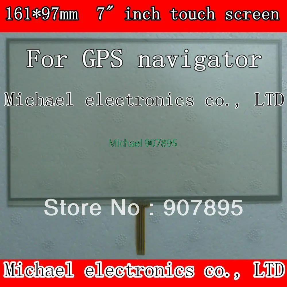 

Lowest $3.5 7inch 7INCH Navigation 4-wire welding resistive touch screen 164X97mm Suitable for all 7inch GPS navigation device