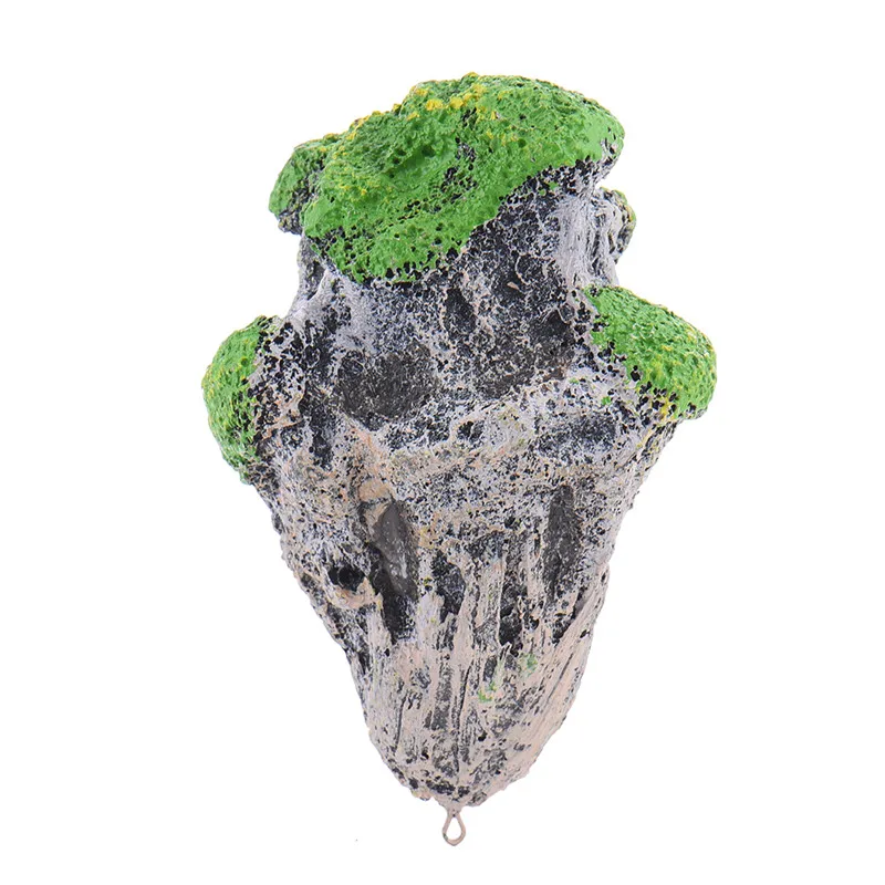 

Artificial Floating Pumice Suspended Stone Aquarium Fish Tank Decoration Moss flying Rock aquatic ornament Landscape acuario