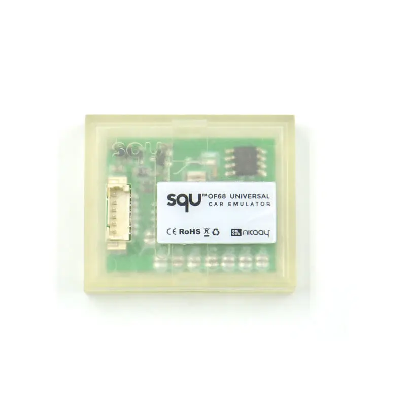 Автомобильный эмулятор squ of68 Универсальный squ of68 эмулятор сигнала сброса Immo программы место ESL разъем для диагностики датчик занятости инструмент