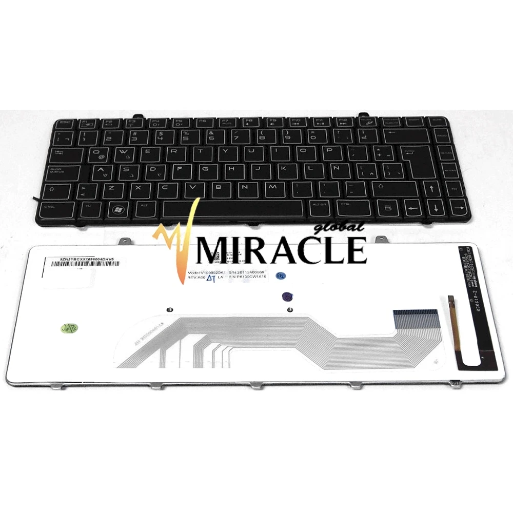 New Latin Laptop Keyboard For Dell Alienware M11x R2 M11x R3 Replacement Backlit Keyboard Sp La Black Pk130cw1a16 Wholesales Keyboard For Dell Laptop Keyboardreplacement Laptop Keyboards Aliexpress