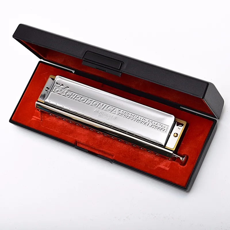 Hohner 280 Хроматическая губная гармоника Германия ABS гребень C Ключ рот Оганов губная гармоника Хроматическая 1664 кроматика армоника