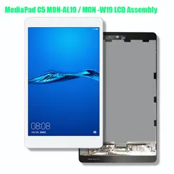100% Новый оригинальный 8 inch Lcd Дисплей сенсорный экран планшета сборка для huawei MediaPad C5 MON-AL19 MON-W19