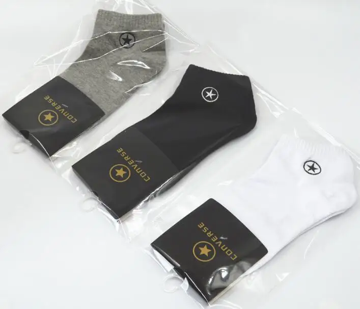 

Embroidered summer cotton sports socks
