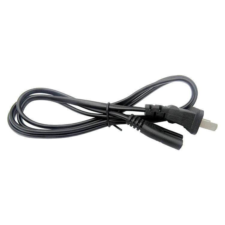 laptop power cord plug, two hole power cord, 2 hole power cord 1.5 metersin Power Cords