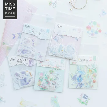 

Unicorn Flower Spirit Decorative Stationery Stickers Scrapbooking DIY Diary Album Stick Lable