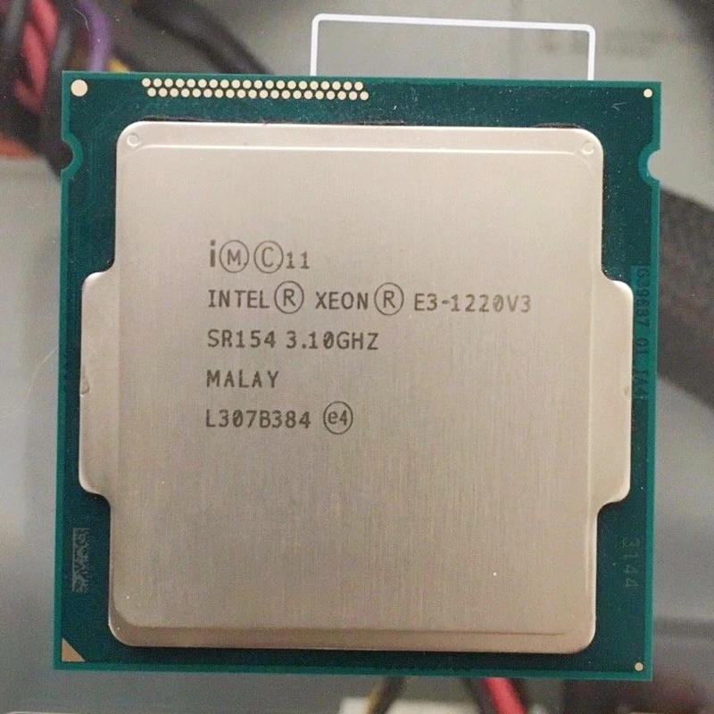 

Intel Xeon E3 1220 V3 3.1GHz 8MB 4 Core SR154 LGA1150 CPU Processor E3-1220 V3