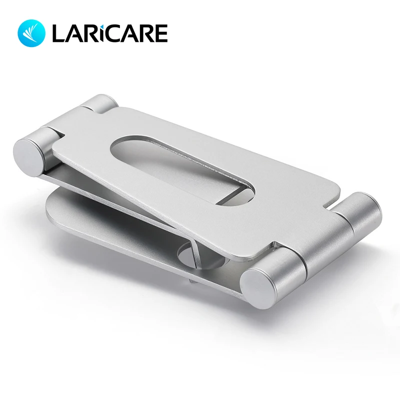 LARICARE, подставка для планшета, подставка для планшета, устойчивая алюминиевая противоскользящая Складная подставка для мобильного телефона, металлическая подставка для планшетов S5