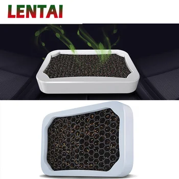 

LENTAI For BMW e46 e39 e90 e60 e36 f30 f10 e30 Volkswagen polo Saab Lifan 1PC Car Activated Carbon Freshener Bamboo Charcoal Box