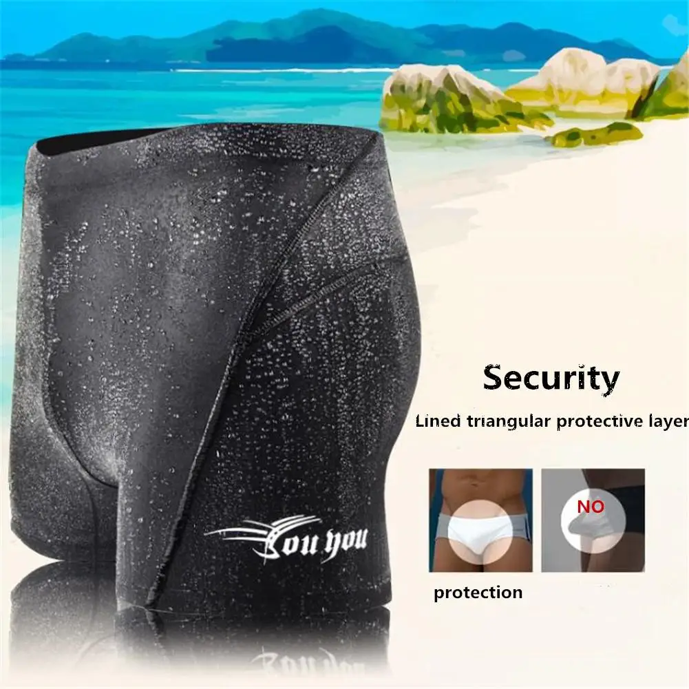 

HobbyLane Men Swimming Trunks Waterproof Quick Drying Short Trunks