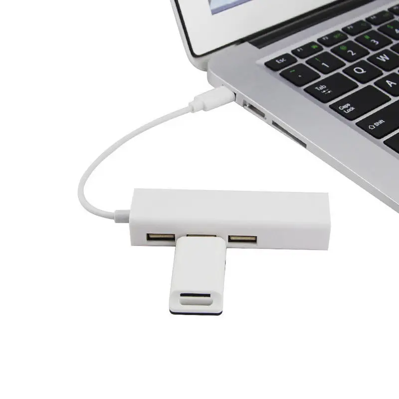 Адаптер Type-C USB-C концентратор 4в1 3 1 до USB3.0 RJ45 Ethernet порт для Macbook | Электроника