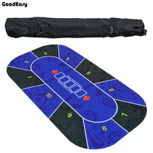 Tapis de Table Texas Hold'em en caoutchouc, 1.2m, Table de Poker, impression numérique, en daim, disposition du Casino, accessoires de Poker