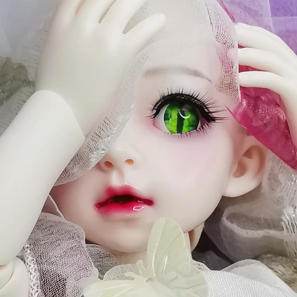 Green beas eyes Bjd пластиковые sd глазные яблоки для 1/3 1/4 1/6 8 мм 12 14 16 18 20 22 см bjd кукол|Куклы|
