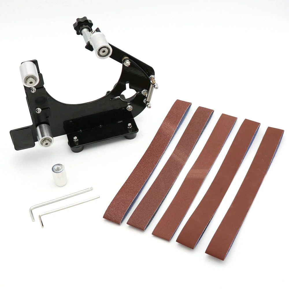 Electric Angle Grinder Belt Sander M10 Adapter for Grinder Polishing Woodworking Tools Polishing Machine Accessories