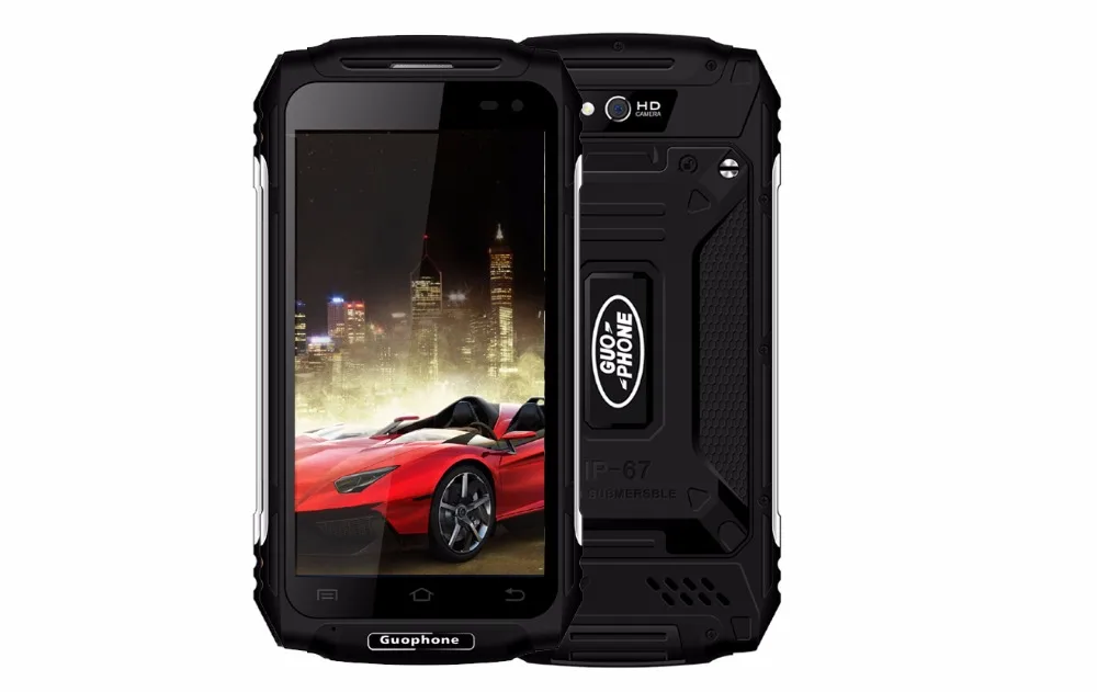 Guophone X2 5500 мАч 5,0 дюймов Android 6,0 gps MTK6737 четырехъядерный 2 Гб ОЗУ 16 Гб ПЗУ 8MP 3g WCDMA LTE Land Rover X2