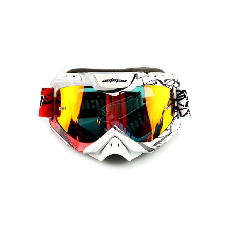 

2017 Motorcycle goggles glasses With Nose Guard Off-Road Racing Goggles ATV Eyewear Motocross DH MTB Glasses Racing Google