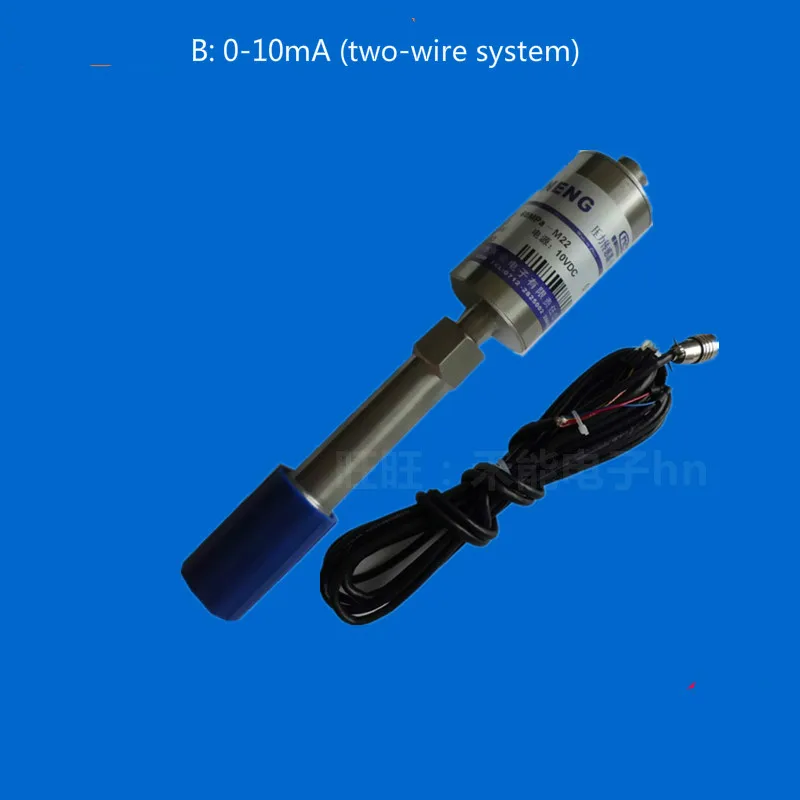 Двойной высокотемпературный датчик давления расплава, PT111B-60MPa-M22* 1,5(0~ 10 в - Цвет: B