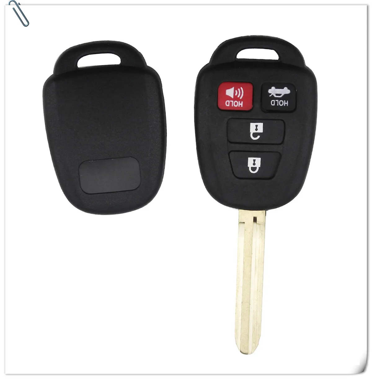 Keyforkess 10pcs 2/3/4 Bottoni Chiave A Distanza Dell'automobile Borsette Della Cassa Fob Per Toyota CAMRY Corolla 2012-2017 RAV4 Prius TOY43 Lama Sostituire 12 Keyforkess 10pcs 2/3/4 Bottoni Chiave A Distanza Dell'automobile Borsette Della Cassa Fob Per Toyota CAMRY Corolla 2012-2017 RAV4 Prius TOY43 Lama Sostituire - HTB169NKcA5E3KVjSZFCq6zuzXXaf