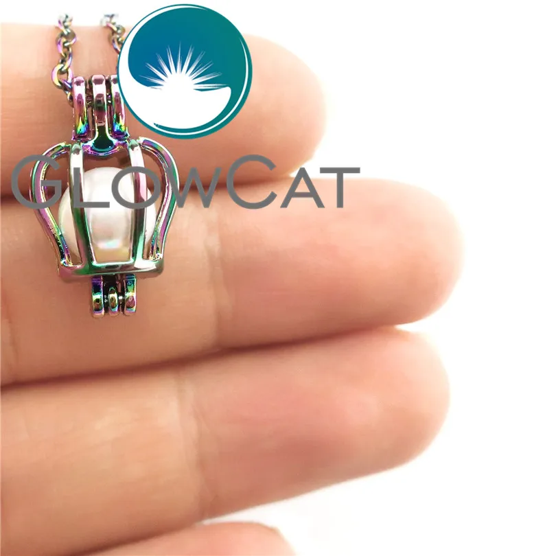 GLOWCAT R C216 разноцветные бусины в форме короны подвеска парфюмерный диффузор