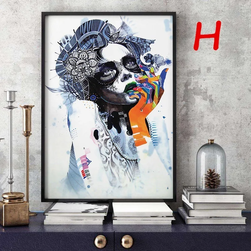 

Frameless Abstract Colorful Animals oil Painting By Numbers Hand Painted Oil Painting For Wall Art Picture Home Decoration