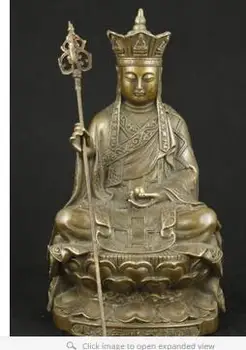 

collecting OLD copper decoration brass Elaborate Chinese Old Brass Collectable Handwork Buddha Statue