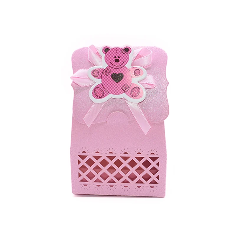 12pcs Baby Shower Favor Candy Boxes with Ribbons, Cute Boy Girl Gift Packaging for Kids... - SKU FCBR0928 - UGI Packaging