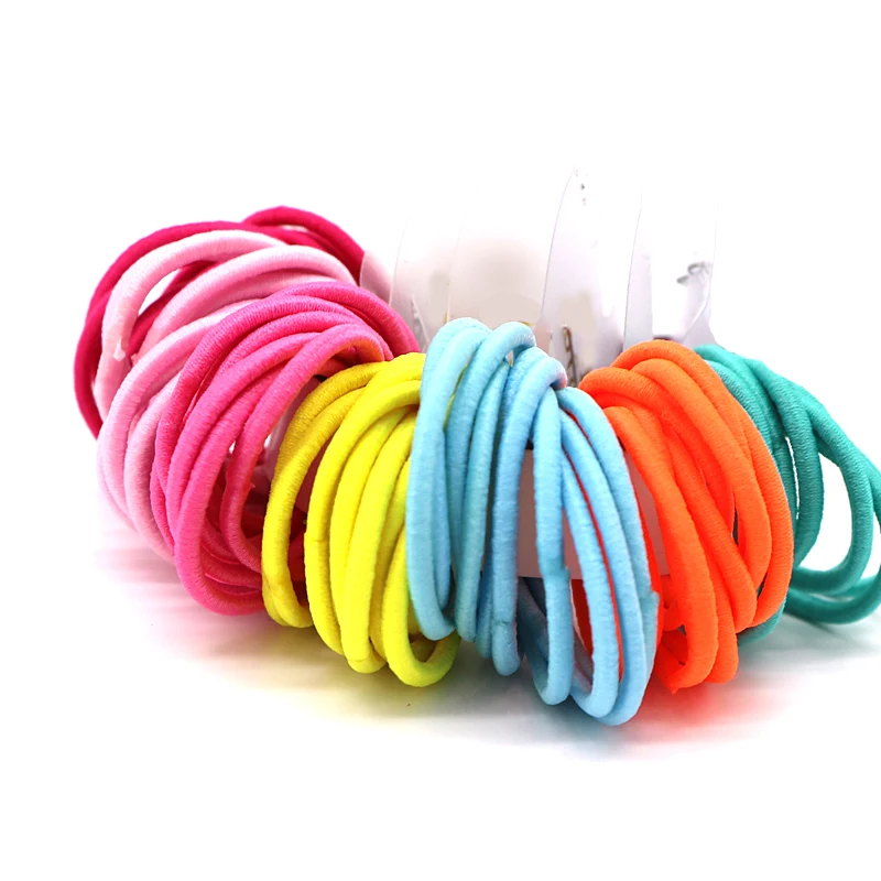 100PCS Girls Hairband Hair Rope Gum Rubber Band Fashion Women Hair Accessories Cute Colorful Elastic Ring Headbands For Girls 100PCS Girls Hairband Hair Rope Gum Rubber Band Fashion Women Hair Accessories Cute Colorful Elastic Ring Headbands For Girls