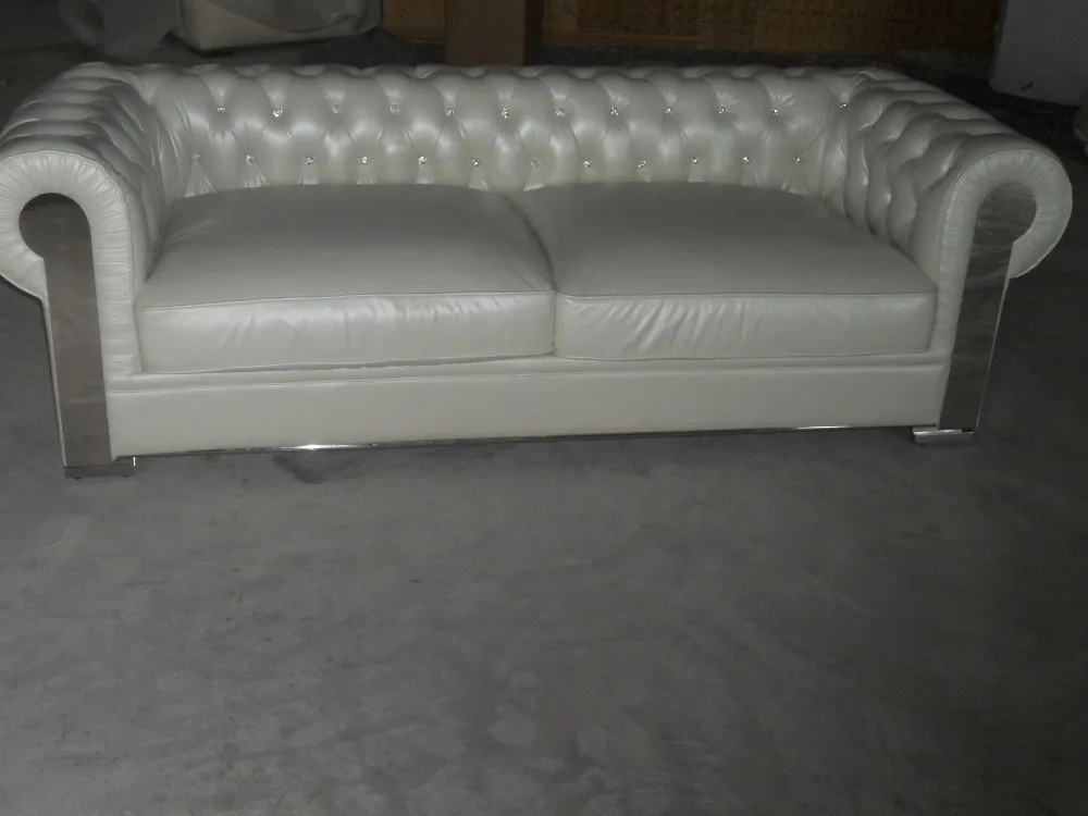 Новое поступление 2015 диван Chesterfield из натуральной кожи современный комплект