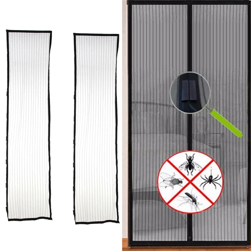 Hot Sale 1set 210*100 cm Door Mosquito Net Mesh Mosquito Net Insect
