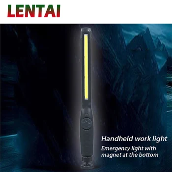 

LENTAI For Jeep renegade wrangler grand Opel astra h j g insignia Lexus 1PC Car Handheld Work Lights Charging COB LED Lamp
