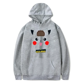 

2019 Fashion Women's Kawa Ipikachu Hoodies Women's Men's Street High Quality Men's Comfort Long Sleeve Sweatshirt Casual Brand