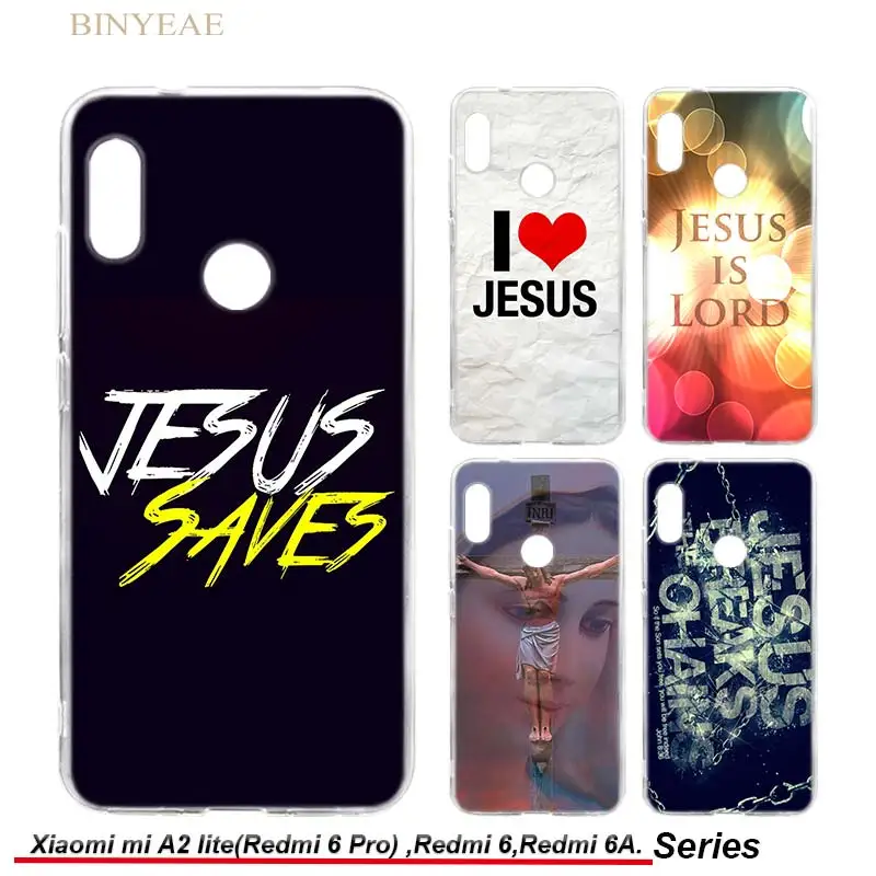 

BINYEAE Bible Philippians Jesus Christ Soft Case Cover for Xiaomi Mi A2 lite & Redmi 6 Pro 5.84 inches Redmi 6 6A 5.45 inch TPU