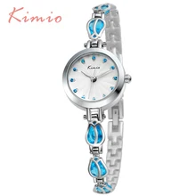 КИМИО Золото Высокое Качество Браслет Часов Для Женщин Relojes Mujer 2016 Мода Наручные Часы Женские Часы Класса Люкс Montre Femme 535