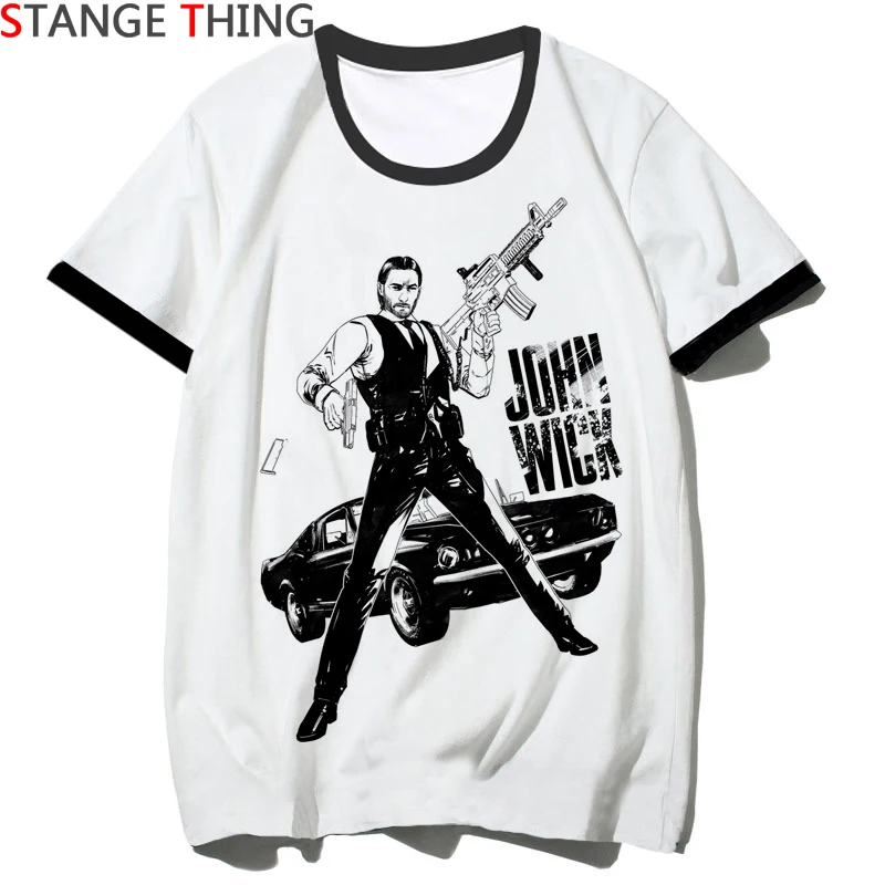 

New John Wick 3 Tshirt Men/women Movie Hip Hop T Shirt Be Kind To Animal or I'll Kill You T-shirt Streetwear Top Tee Male/female