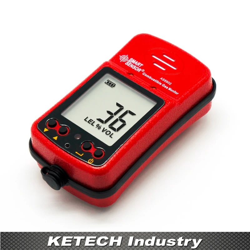 AS8902 портативный цифровой детектор горючих газов LEL 0 100%|detector camera|detector coildetector co2 |