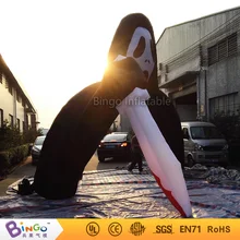 2016 огромный Хэллоуин надувные ворота ужасный череп арки для Halloween party decoration18ft. * 4.7ft. игрушка