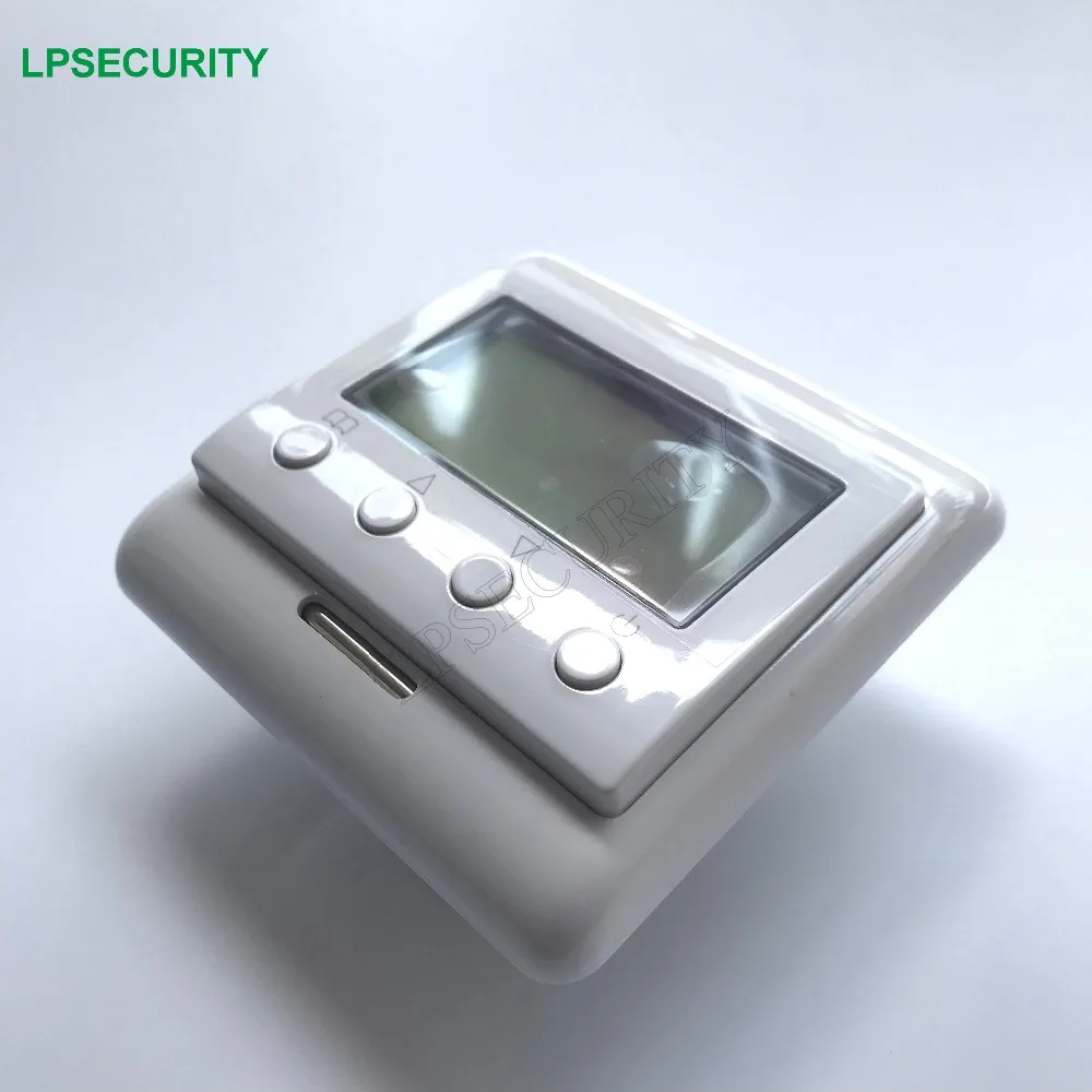 Z Wave Plus термостат для управления подогревом пола Беспроводная электрическая
