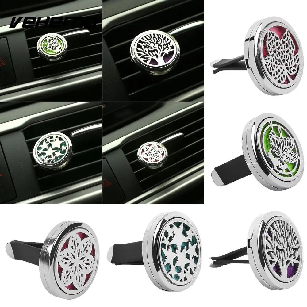 

Car Vent Clip Air Freshener Purifier Perfume Essential Oil Aroma Diffuser AU