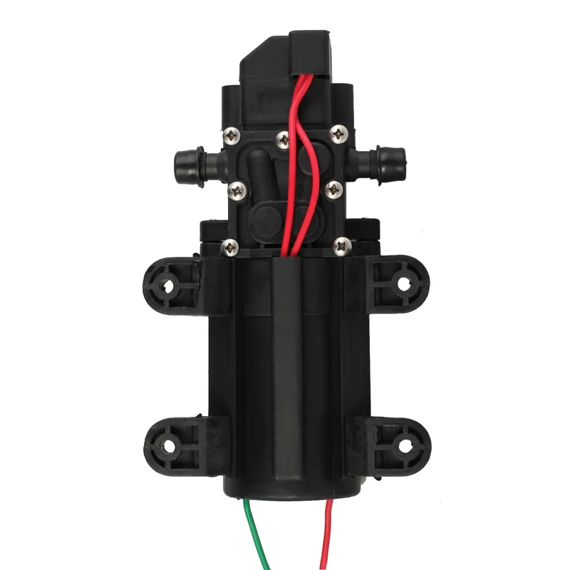 Justech DC 12 В 60 Вт водяной насос микро электрический мембранный Водяной распылитель моющий насос 4л/мин высокого давления сельскохозяйственный лодочный насос