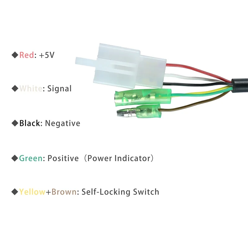 Flash Deal Ebike 36V 48V Thumb Throttle Speed Control Led Display Battery Power Indicator For Electric Bike Front Rear Wheel Hub Motor Kit 5