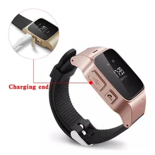 Смарт-трекер D99 для детей, пожилых людей, студентов, в режиме реального времени, часы слежения, водонепроницаемые, SOS, аварийный звонок и сигнализация