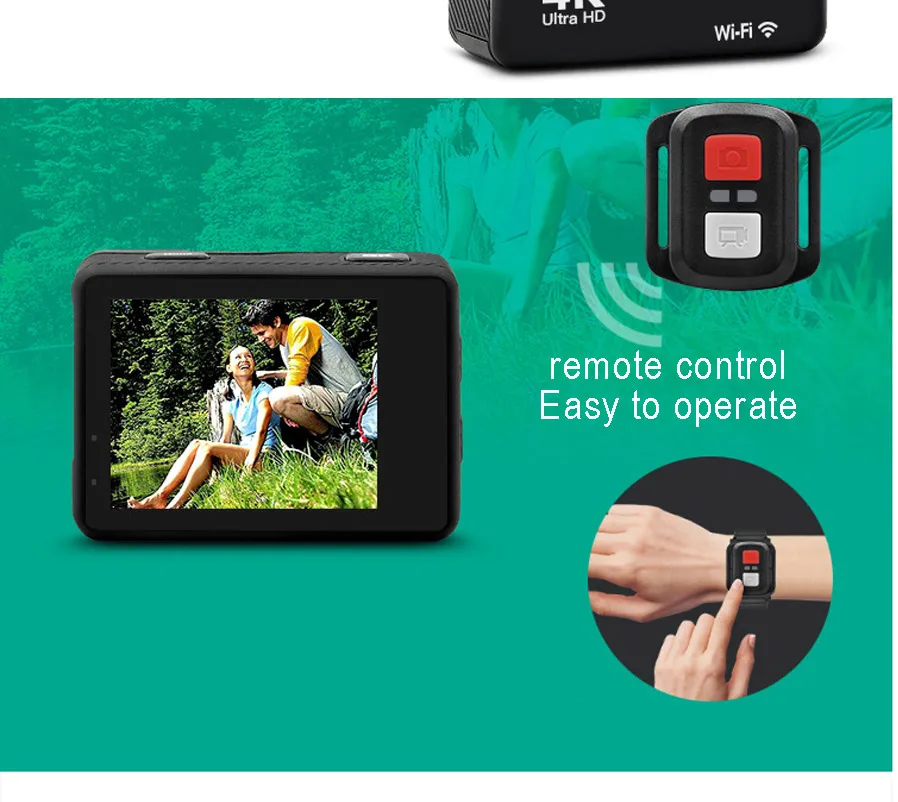 Dual 4K Camera Mini Camcorder