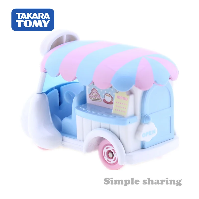 Takara Tomy мечта TOMICA Sanrio № 147 Cinnamoroll Собака с большим ухом моторы автомобиля Diecast металлические модели новые детские игрушки