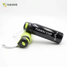 500 ML Portable Edelstahl Outdoor Sports Wasserflasche Fahrrad Radfahren Fahrrad Stroh Wasserflaschen Mit Camping Klettern