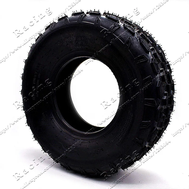 8 дюймовые шины для квадроциклов 19x7.00 четырехколесный мотоцикл vehcile подходит 50cc
