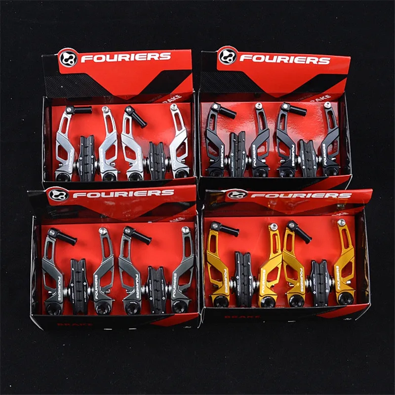 

FOURIERS BR-DX002 MTB CNC machined Bicycle V-Brake Unique shape and light weight for Mountain bike