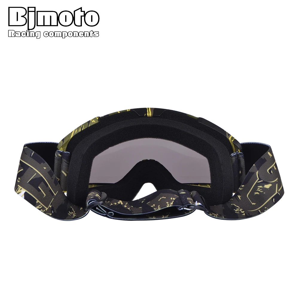 Bjmoto мотокросса Sking сноуборд очки УФ Анти Туман Лыжные Скейт катание на снегоходе