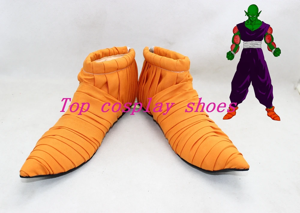ドラゴンボールアニメピッコロ孫悟空布verコスプレ靴ブーツカスタムメイドカスタムメイド Az16ハンドメイド Goku Cosplay Boots Shoes Dragon Balldragon Boots Aliexpress
