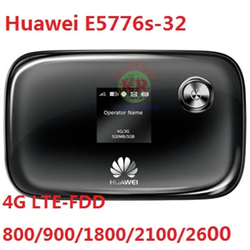 Старый и использованный разблокированный huawei E5776 LTE FDD E5776S-32 150 Мбит/с 4G LTE MiFi мобильный WiFi точка доступа беспроводной маршрутизатор со слотом для sim-карты